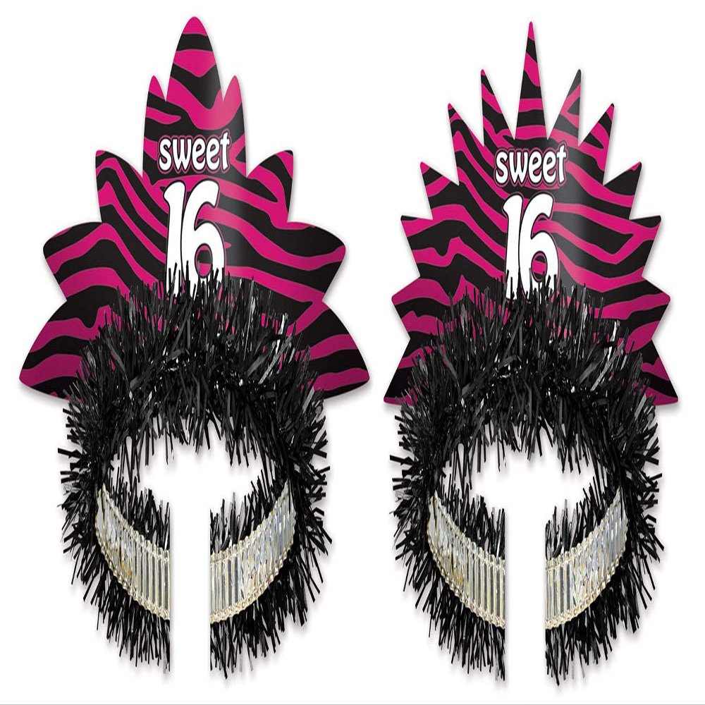 Beistle 66088 Sweet 16 Tiaras