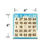Bingo Paper Game Cards - 1 card - 10 sheets - 100 books of 10 sheets view 2
