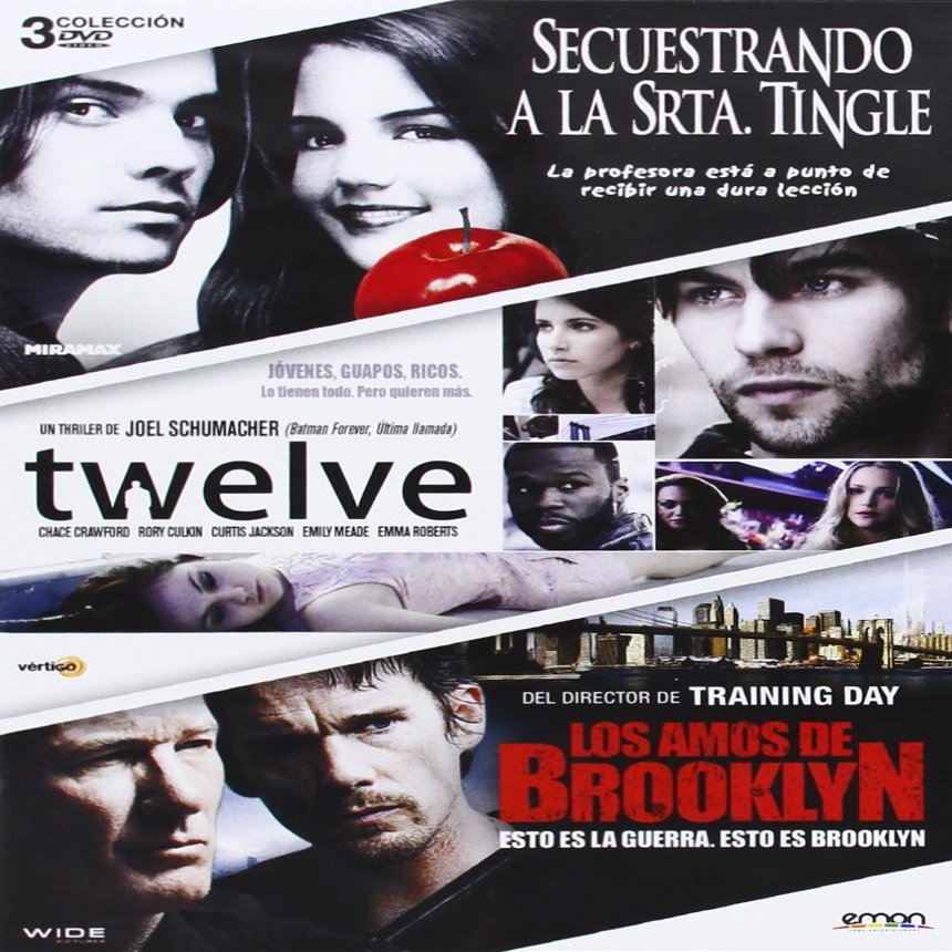 Pack: Secuestrando A La Srta. Tingle + Twelve + Los Amos De Brooklyn (Import Movie) (European Format - Zone 2) [D