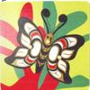 Butterfly Peg Puzzle by Eugene Isaac view 1