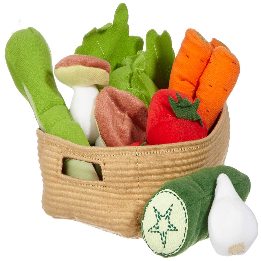 IKEA IKE-101.857.48 DUKTIG Fabric Vegetables 14 Pieces