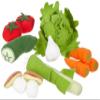 IKEA IKE-101.857.48 DUKTIG Fabric Vegetables 14 Pieces view 2