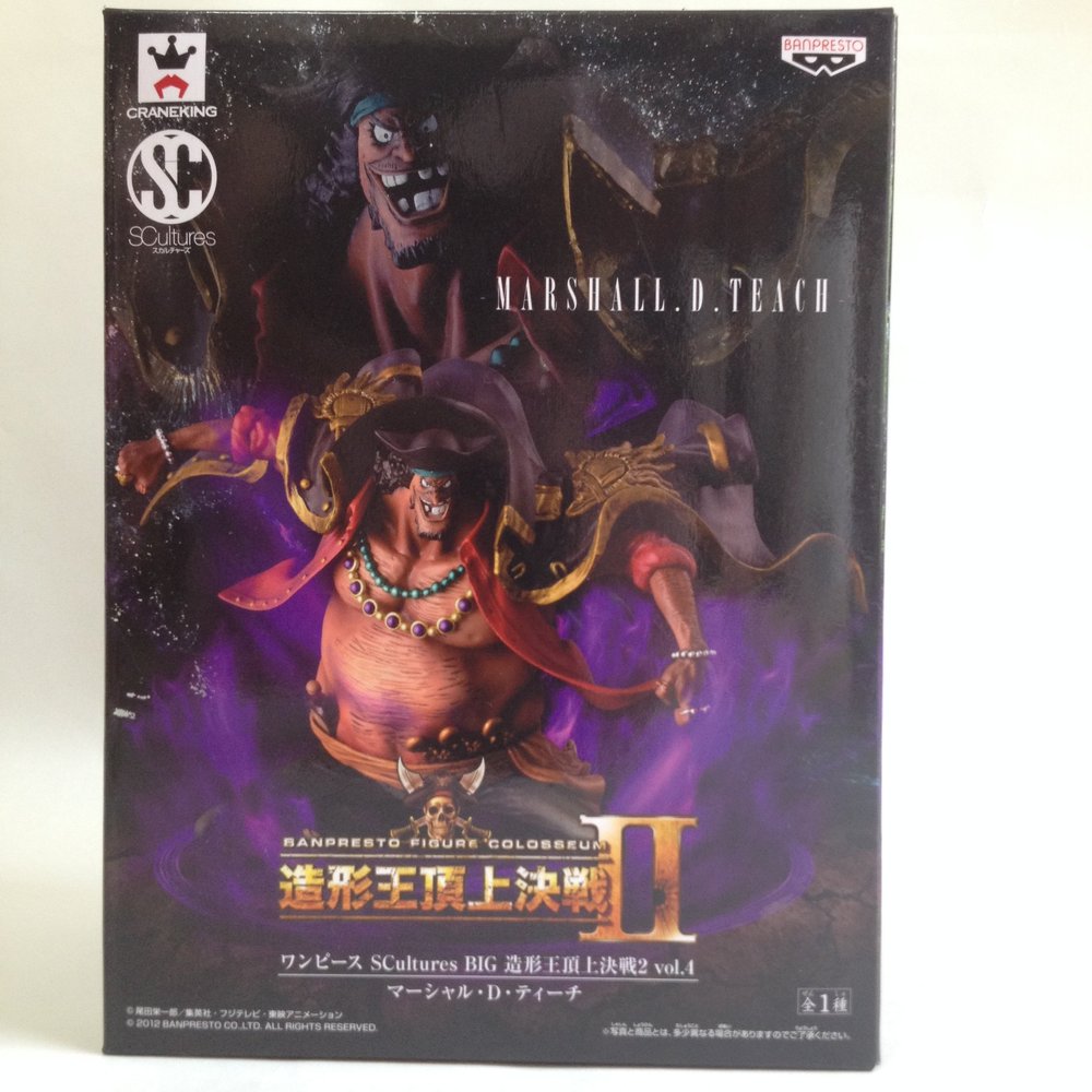 Banpresto One Piece Marshall D. Teach Scultures BIG Vol. 4 PVC Figure