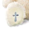 Nat and Jules The Lord's Prayer Bear With Ribbon, Cross Children's Plush Stuffed Animal view 3