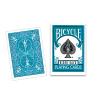 Cards Bicycle Turquoise Back USPCC view 1