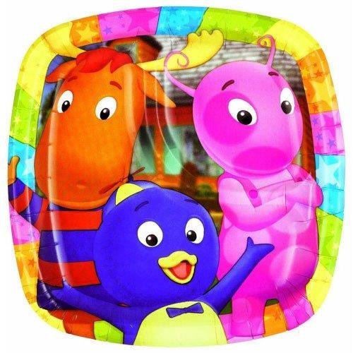 AMERICAN GREETINGS The Backyardigans Dessert Pocket Paper Plates Kids Theme Parties Celebrations