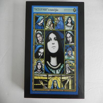 "Faces of Mary" In Stained Glass 500 Piece Jigsaw Puzzle