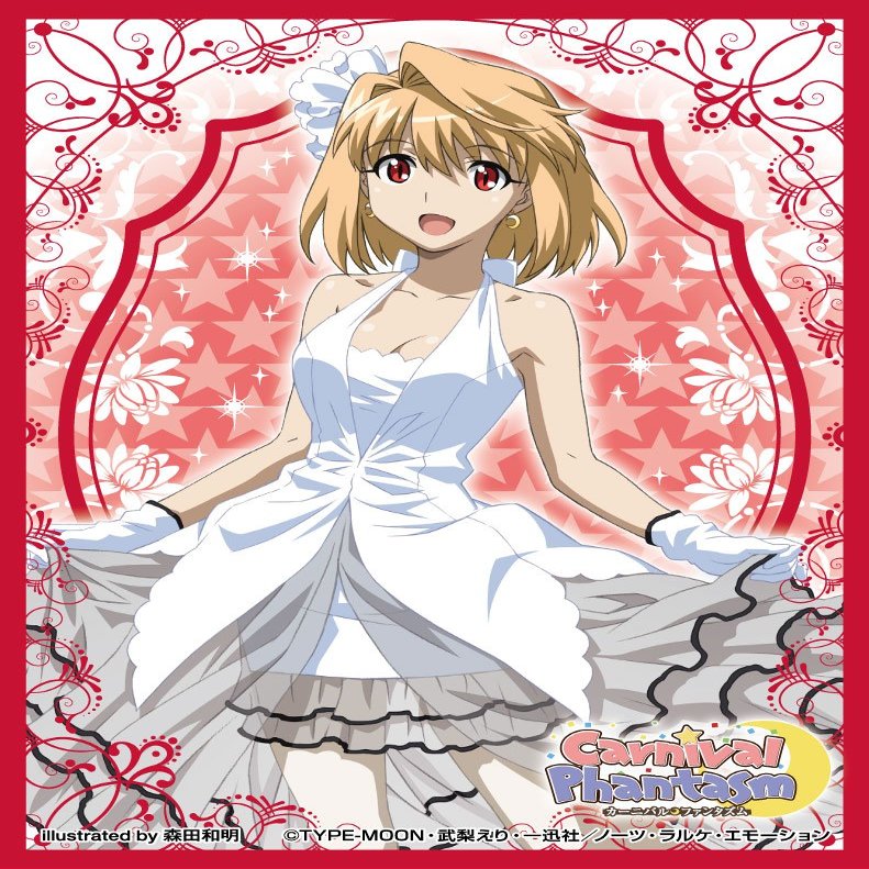 Arcueid Brunestud Carnival Phantasm Card Game Character Sleeves Collection Mat Series No.MT013 Anime Girl Tsukihime White Moon Princess of the True Ancestors