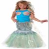 Forum Novelties Girl's Designer Collection Deluxe Mermaid Child Costume, Large view 1