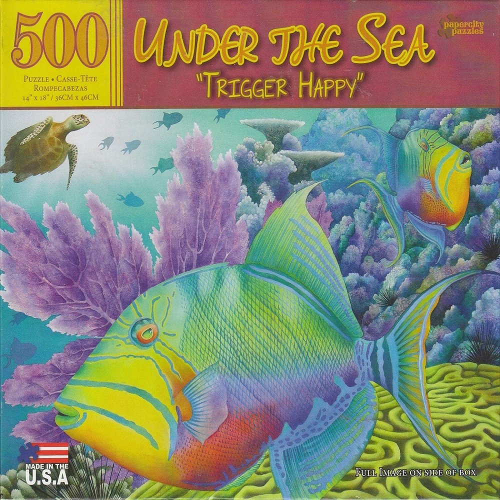 Trigger Happy 500 Piece Puzzle