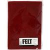 Creativ Company 21 x 30 cm Craft Felt, Red view 2
