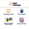 Wallmonkeys FOT-30025063-48 WM62230 Orca Whale with Baby Peel and Stick Wall Decals, 48" H x 48" W-Extra Large view 4