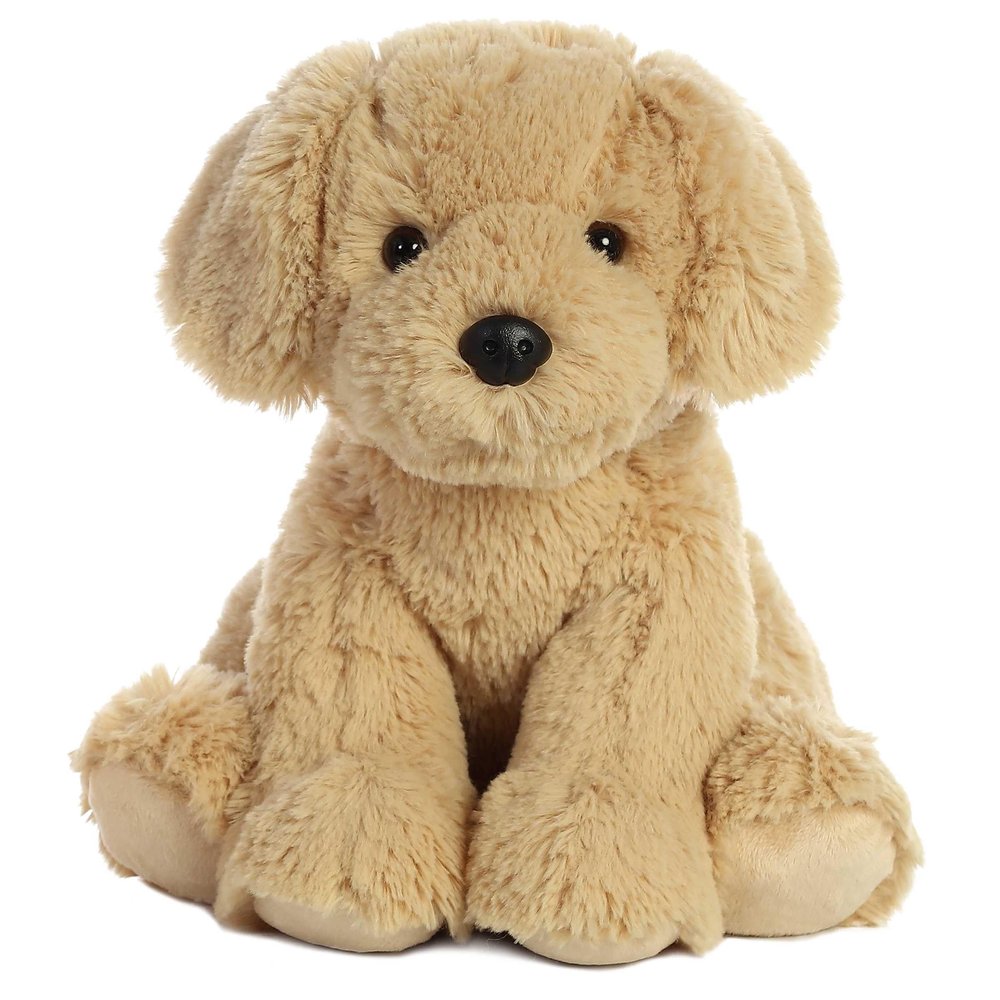 Aurora Cuddly Golden Lab Stuffed Animal - Cozy Comfort - Endless Snuggles - Brown 14 Inches