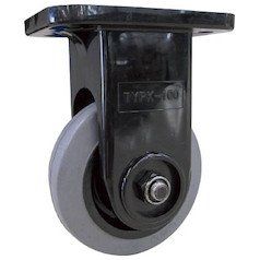 TRUSCO Noise-reducing Resinate Caster TYPGK-100BK