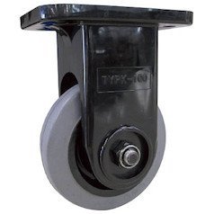 TRUSCO Noise-reducing Resinate Caster TYPGK-100BK
