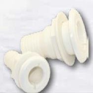 Boater Sports 57221 5/8" White Thru Hull