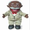 14" Pops, Black Grandfather, Hand Puppet view 1