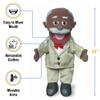 14" Pops, Black Grandfather, Hand Puppet view 3