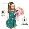 14" Kimmie, Pink Girl, Hand Puppet view 2