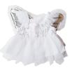 Angel Costume Teddy Bear Clothes Outfit Fits Most 14" - 18" Build-A-Bear and Make Your Own Stuffed Animals view 1