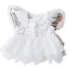 Angel Costume Teddy Bear Clothes Outfit Fits Most 14" - 18" Build-A-Bear and Make Your Own Stuffed Animals view 3