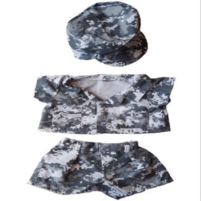 Army Digital Camos wtih Cap Outfit Teddy Bear Clothes Outfit Fits Most 14" - 18" Build-A-Bear, Vermont Teddy Bears, and