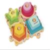 Janod I Wood Stackable Turtles - 12 Pieces - Ages 18 Months + - J05337 view 1
