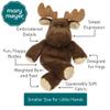 Mary Meyer Marshmallow Junior Moose Soft Toy, 9-Inch view 4