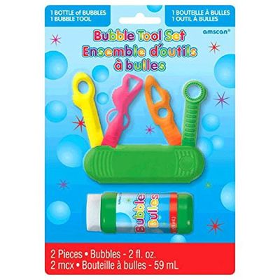 amscan Bubble Tool Set - 8 1/2" x 6", 3 Pcs