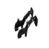 GPM For Traxxas 1/16 Mini E-Revo Upgrade Parts Aluminum Rear Wing Mount - 1 Set Black view 1