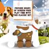 Jack Rabbit Creations Inc Big & Little Wooden Push Toy Dog view 2