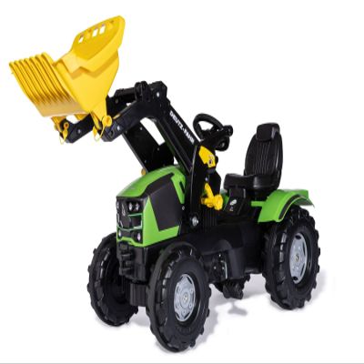 Rolly Toys - 61 120 1 - Pedal Tractor - Farmtrac Deutz-Fahr 5120 - Front Excavator