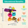 B. toys Toy Vet Set for Toddlers, Kids Pet Care Pretend Play Set Tools, Plush Toys 2+ Years view 3