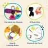 B. toys Toy Vet Set for Toddlers, Kids Pet Care Pretend Play Set Tools, Plush Toys 2+ Years view 4