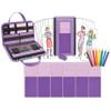 Fashion Plates Classic  Girls Fashion, Mix-and-Match Drawing Kit, Arts and Crafts, Coloring, Art Supplies, Craft Supplies, Stencils, Crayons Included, Create Your Own Fashion Designs, Ages 6+ view 3