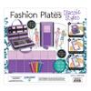 Fashion Plates Classic  Girls Fashion, Mix-and-Match Drawing Kit, Arts and Crafts, Coloring, Art Supplies, Craft Supplies, Stencils, Crayons Included, Create Your Own Fashion Designs, Ages 6+ view 4