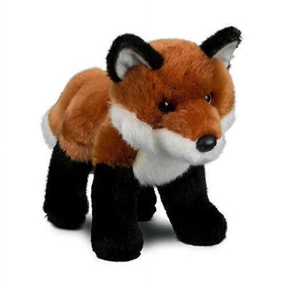 Douglas Bushy Red Fox Plush Stuffed Animal | 10-Inch Long