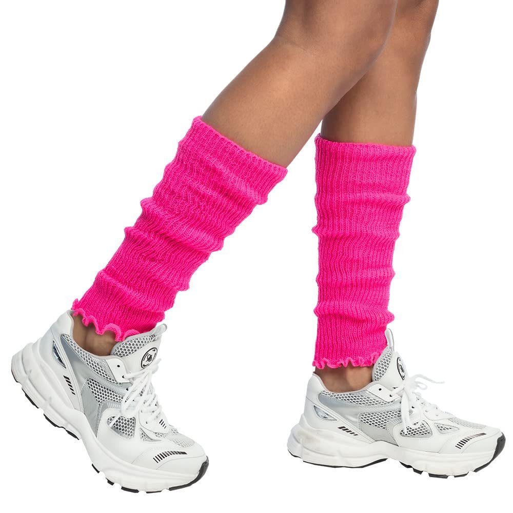 Pr Leg warmers neon pink