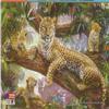Tree Top Leopard Family 1000 Piece Puzzle view 2