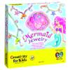 Creativity for Kids Mermaid Jewelry - String Mermaid Beads, Create 8 Jewelry Pieces - Great for Beginners view 1