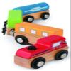 Hape Qubes Wooden Magnetic Classic Train Set view 1
