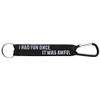 GUND Grumpy Cat Meme I Had Fun Once Lanyard and Carbiner, 8" view 2