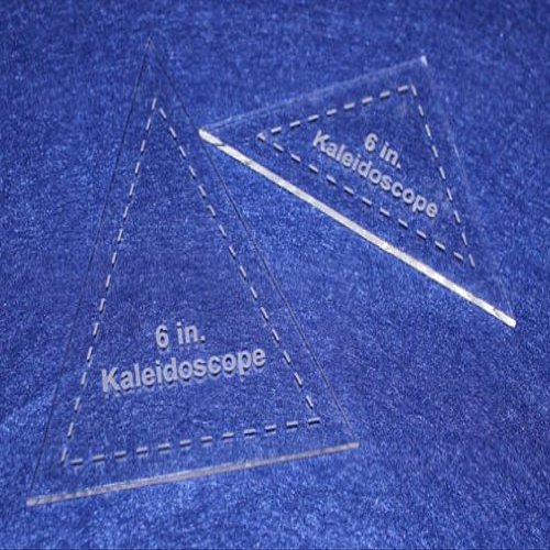 2 Pc Kaleidoscope Set - 1/8 Inch for 6 Inch Finished Square W/Seam Allowance