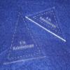 2 Pc Kaleidoscope Set - 1/8 Inch for 6 Inch Finished Square W/Seam Allowance view 1