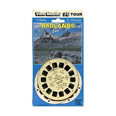 Badlands National Park - Classic ViewMaster - 3 Reels Set - New