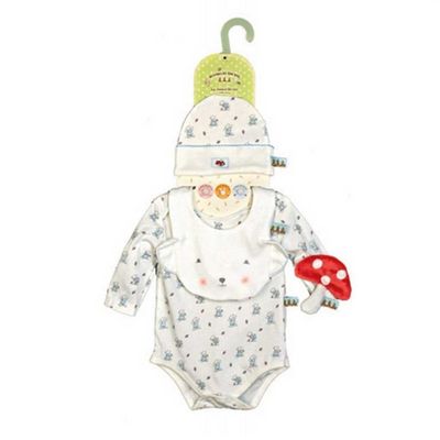 Bunnies By The Bay Bear Cuddle Me Apparel Set
