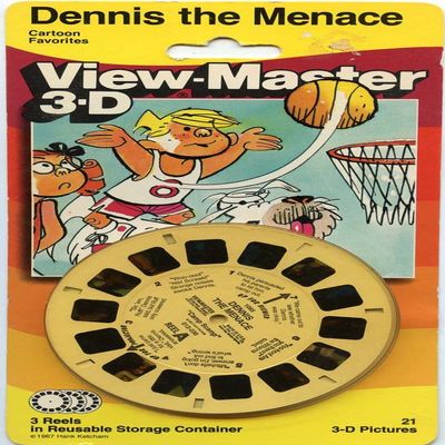 Dennis The Menace - Animated - Classic ViewMaster - 3 Reels on Card - New