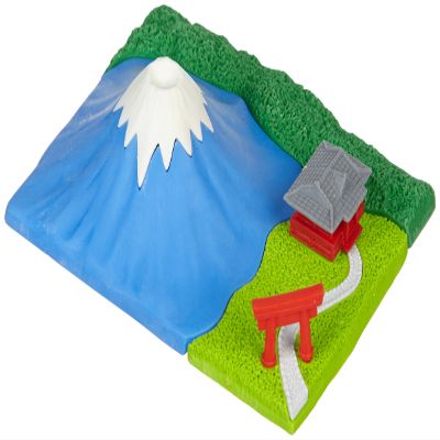 1 X New 2014 Fuji Mountain Gift Card Set Iwako Japanese Eraser