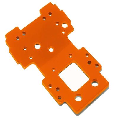 HPI Savage Ersatzteil Gehuseplatte untere Bulkhead Orange 105892 HB4