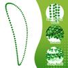Windy City Novelties 12-Pack - 33" 7mm Mardi Gras Bead Necklaces in Vibrant Colors for Mardi Gras and St. Patricks Day Celebrations view 2